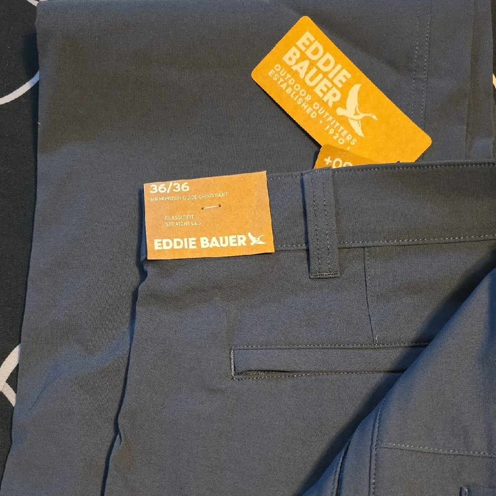 Eddie Bauer Gray Chinos for Versatile Style